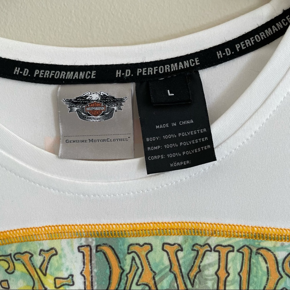 Harley-Davidson Performance Color Block Tee L - Picture 4 of 5
